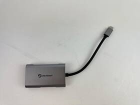 3303-1 Utechsmart Ucn Silver Multi Function 4k Hdmi Type-c Reader Usb Hub