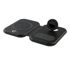 5061439 Utilitech 826341046794 #5061439 15w 3-in-1 Folding Wireless Charger Stand For Apple