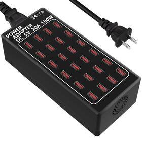 Xld-f999 Vantacent89 Usb Charging Station 100w/20a 24 Port Desktop Multiple Device Charger Statio