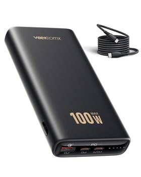 100w Veektomx 198168187395 Laptop Power Bank 20000mah Fast Charging Portable Charger Usb C P