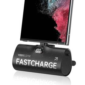 Veektomx 198168216934 Portable Charger For Iphone 16/15 Mini Power Bank With Usb C Port 5 000mah 2