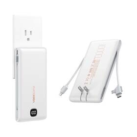 Veektomx 198168222270 Portable Charger With Built In Cables 10000mah Power Bank For Iphone Wa