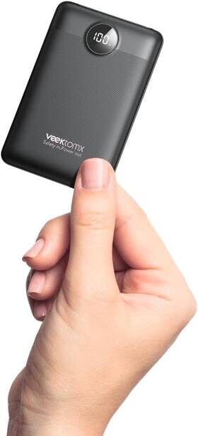 22.5w Veektomx 735071099850 Small Portable Charger Mini Power Bank 10000mah Pd Fast Chargin