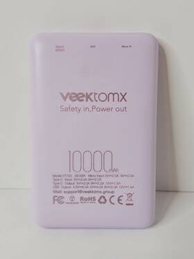 22.5w Veektomx Vt103 Mini Power Bank 10000mah Fast Charging Small Portable Charger Pd