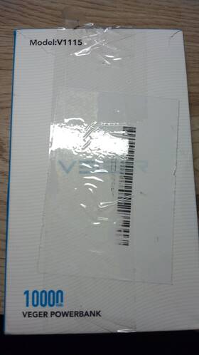 Veger 970453554518 Portable Charger For Iphone Built In Cables Fast Charging Usb C Slim 10000 Po