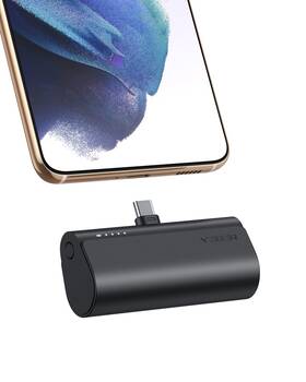 Veger 970453555164 Portable Charger Usb C Power Bank 5000mah Mini Battery Pack Fast Char