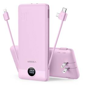 Veger 970453556482 10000mah Slim Fast Charging Power Bank For Iphone Ipad Samsung - Purple