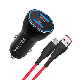 Velogk 778957943229 65w Warp Car Charger 10v/6.5a For Oneplus 8t/9r/9/9 Pro/8 Pro/8/7 Pro/7t/7t Pr