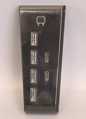 Venom 031300050063 Ps5 Usb Hub - 6-port Includes 4 X 2.0 And 2 Type C