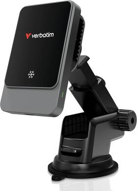 Verbatim 023942318620 Charge Ftnft Drive Magnetic Wireless Car Charger Cnd-03