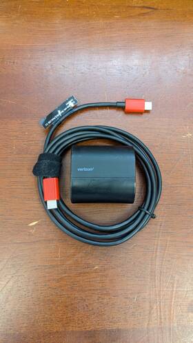 580245a061 Verizon Original 3amp Usb-c Fast Charger 6ft Cable For Most Common Cell Phones