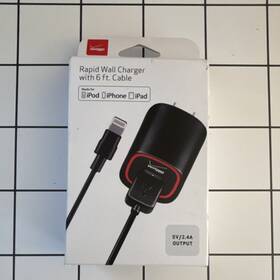 Aplliq24tvl-f2 Verizon Fast Charge Wall Charger With 6 Ft Cable For Iphone/ipad/ipod Usb 3.0