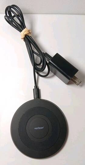 Wc10wrnd-m Verizon Wc10wrndm Oem Wireless Charging Pad For Smartphones - Black