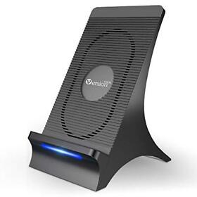 Version Tech. Wireless Charger With Cooling Fan Qi-certified 15w Max