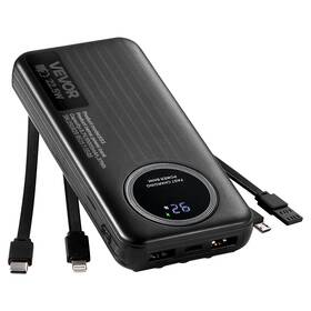 6outputs Vevor 197988533467 10000mah Powerbank Fastcharging Portable Charger External Battery
