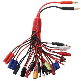 Xz058 Vgoohobby 19 In 1 Rc Car Truck Lipo Battery Multi Charger Adapter Lead Cable Converter