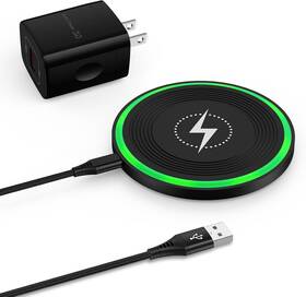 Pt-wc-25 Vifigen Fast Android Wireless Charger 15w For Motorola Razr 2024/razr 2023/razr Black