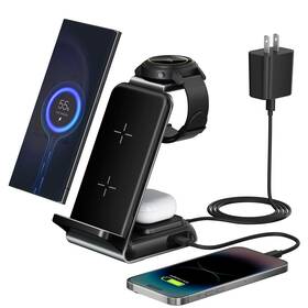 Hj-c30-01 Viglt Wireless Charging Station For Samsung - Fast Charger Ga