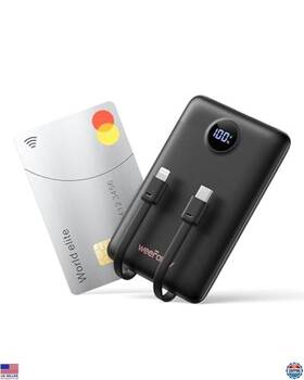 Vt103c Visit The Weefancy Store Mini Portable Charger 10000mah Fast Charging Power Bank Usb-c Slim Travel