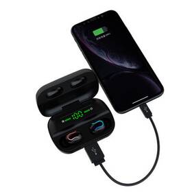 Vista Shops 723466572859 True Twin Ear Pods With Portable Power Bank And Charger