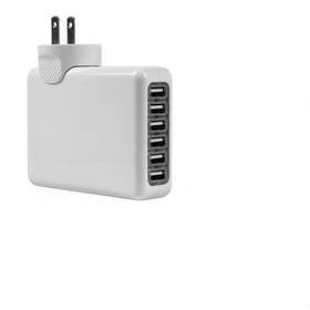 Vista Shops 740016274896 6 Usb Wall Charger