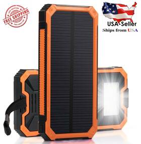 Vt-sd15000e Voltstech Waterproof Solar Powerbank 900000mah Portable External Battery Charger