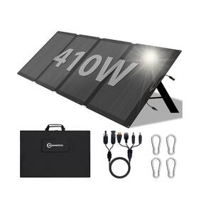 Spl02-410w Voominhtec 410w 42v Etfe Portable Solar Panel Ip68 Waterproof Foldable 24% High Efficie