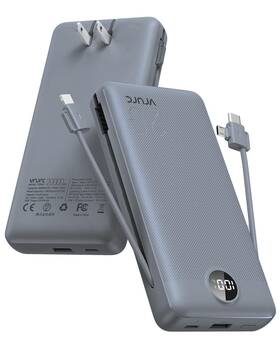 Vrurc Ca-t2046b Portable Charger Power Bank 20000mah 22.5w Fast Charging Grey