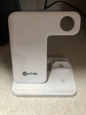 Waitiee 008678274785 Wireless Charger 3 In 1 15w Fast Charging Station - Scratch And Dent