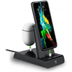 Wasserstein 895230314111 2-in-1 Charging Station For Pixel Galaxy Moto One Usb-c Phone / Wireless Earbuds
