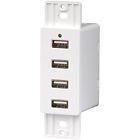 12-16v Wcusbw Magnadyne White Wall Mount Usb Charging Ports 755263222910