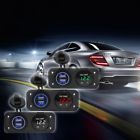 Wde1825638 Meco Dc Waterproof Car Charger Dual Usb Port Led Digital