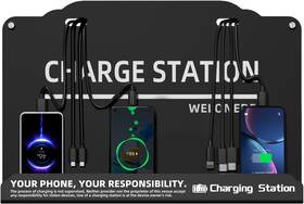 D37-47-02 Weloneden Wall Mounted Cell Phone Charging Station Mobile Fast