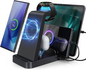 Whj 726084289277 5 In 1 Wireless Charger For Samsung Charging Station Multiple Devi