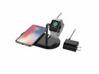 Wiablk100007907 Wireless Charging Stand And Pad 5w Black 2-in-1