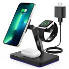 Wireless Charger For Mag Safe 3 In 1 Charging Station Apple Magnetic Wirele