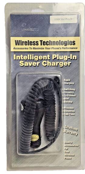 Be830p12 Wireless Technologies Vintage Ericsson 630/738/788 Intelligent Plug-in Car Charger New