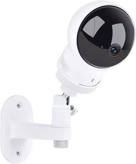 Fetegt55 Wochel Adjustable Baby Monitor Wall Mount For Eufy Spaceview Pro White