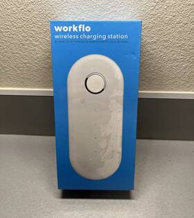 Workflo 829827000020 New Wireless Charging Station 3 In 1 Flat Stand Fast Rapid Charge