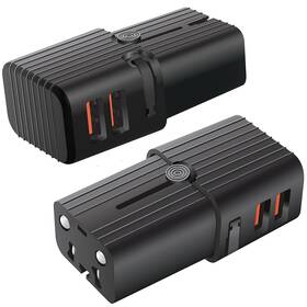 Works For Canvas Fire 4 By Cellet 694611139886 Dual Universal Usb Adapter Micromax Worldwide Pow