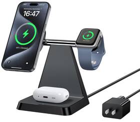 Cw390 Woruda 797430538400 3 In 1 Magnetic Wireless Charger Stand For Magsafe Iphone Apple Watch