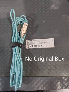 Cc-30002 Xcentz Superfly Plus Type Usb C Cable 3.0 Mint Blue Braided 10 Ft #21