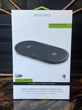 60-4430-05-xp Xentris 10w Qi Rapid Charge Dual Wireless Charging Pad