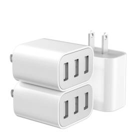 Ofs-998 Xianghongyian Usb Wall Charger 3 Pack 3-port Block Adapter U