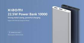 Bat-mi-10k Xiaomi Mi Power Bank Usb External Battery Charger Pack Alumininum 10000mah 22.5w