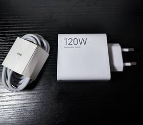 Mdy-14-ee Xiaomi 120w Hypercharge Eu Plug Charger Usb-c Cable Original New/open Box