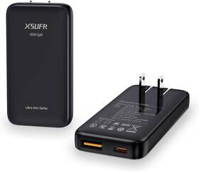 Fr045-01 Xsufr Flat 45w Usb C Charger Slim Wall Super Fast With Pps Folding