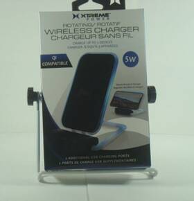 Xtreme Power 805106218911 Rotating Wireless Charger Qi Compatible Input 5v Output 5w