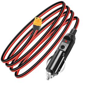Yae8-f8a63 Yacsejao 12/24v Cigarette Lighter To Xt60 Cable 14awg 4.9ft Car Charger