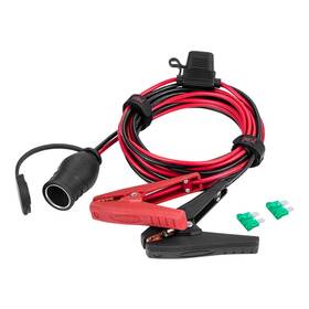 Ycind C2f-b3 Heavy Duty Alligator Clips To Female Cigarette Lighter Socket 30a 12v/24v 10ft 1